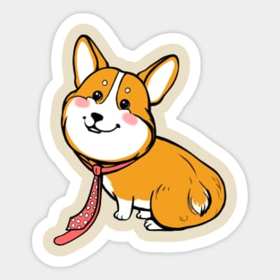 Corgi dog Sticker